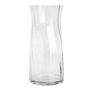 Jarrón de Vidrio Transparente Soplado a Mano, Jarrón Cilíndrico Moderno para Arreglos Florales, Decoración de Centro de Mesa para Hogar u Oficina - Product Image 1