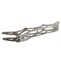 Cadre de patins à roulettes de vitesse en aluminium CNC de précision 4x90/100/110mm, fabriqué en Chine