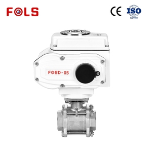 Suministro Directo de Fábrica: Válvula de Bola de Control de Agua DN80 de 3 Piezas, 12VDC, Acero Inoxidable 316 con Actuador - Product Image 6