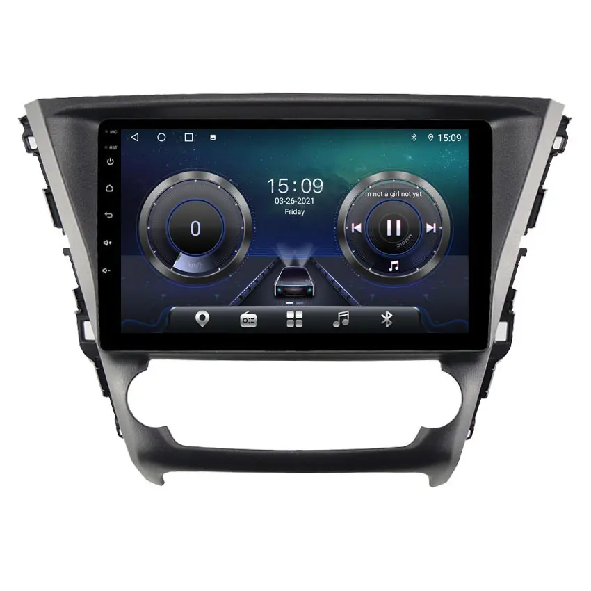 Dsp rádio multimídia automotivo, 4g, carplay para toyota avensis 2018 2019 2020, android, navegação automática, dvd