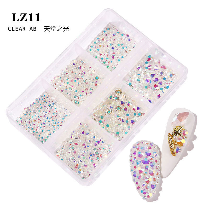 6 boxed rhinestones 11 light of heaven