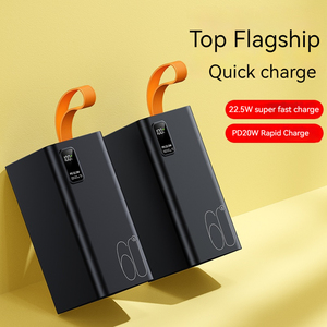 Banco de Energía de Gran Capacidad 60000 mAh con Pantalla Digital, USB Tipo-C, 5 Puertos de Salida, PD 22.5W, Estación de Carga Portátil - Product Image 3