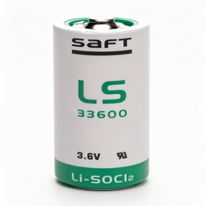แบตเตอรี่ลิเธียม Saft LS33600 3.7V สำหรับเครื่องวัดการไหลของแก๊สและไอน้ำ ขนาด D สำหรับงานอุตสาหกรรม PLC 17AH 61.2Wh - Product Image 1
