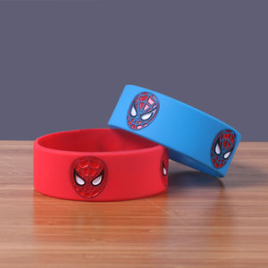 Joli bracelet comique Bracelets en silicone pour enfants Cadeau de fête de la famille Bandes de poignet de fitness parent-enfant - Product Image 4
