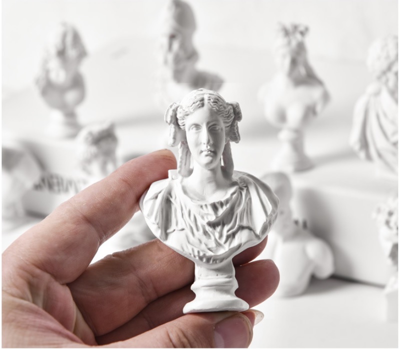 Mini tavolo da interno decorazione un pezzo decorare statua figura resina