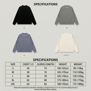 Felpe in Maglia Waffle Certificate GOTS per Uomo, Maniche Raglan, Cotone Organico Pesante 340g, Lavaggio Acido, Produzione ODM - Product Image 6