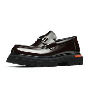 Zapatos Formales de Hombre Hechos a Mano con Cuero Genuino, Estilo Moderno, con Tacones Bajos, Cómodos y Casuales, Hechos a Medida - Product Image 2