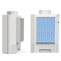 Évent de sécheuse d'intérieur 3-en-1, filtre d'écran en acier inoxydable, filtre en polyester et système de tiroir à eau, filtre de kit de ventilation de sécheuse