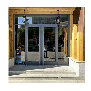 <span class=keywords><strong>Porte</strong></span> de magasin KFC moderne en aluminium <span class=keywords><strong>Hormann</strong></span> Citic Pacific, prix d'usine Chine, avec double vitrage de sécurité trempé - Product Image 2