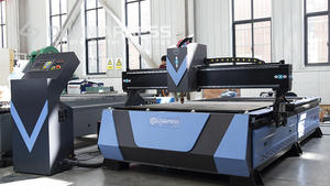 Mesa de corte por plasma CNC industrial de alto <span class=keywords><strong>amperaje</strong></span> de rendimiento potente con sistema de lubricación automática - Product Image 2