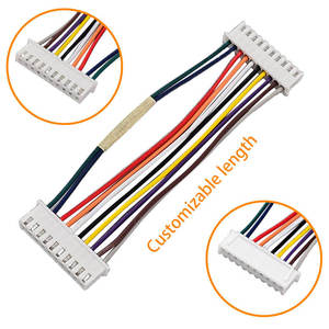 สายเชื่อมต่อ JST XH2.5 10 พิน ระยะห่าง 2.5 มม. สายเคเบิลปลั๊ก XH สายไฟ 26AWG - Product Image 2
