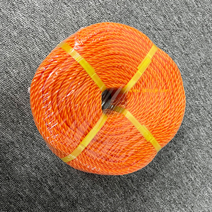 Cheap 12MM 3 Strand PE Twisted Yellow and Blue Fishing <strong>Rope</strong> <strong>Polyethylene</strong> PE Plastic Packing and Floating Packaging <strong>Ropes</strong> - Product Image 3