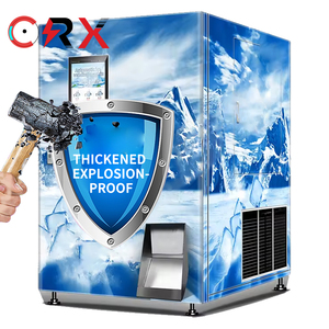 Distributeur automatique de glace de sac de scellage automatique commercial en libre service 24 heures avec une grande production de 450kg - Product Image 5