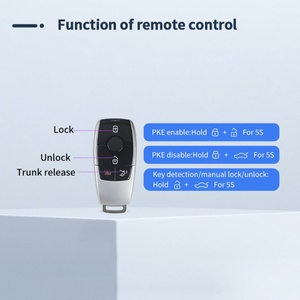 Kit d'entrée sans clé passive EASYGUARD Smart Key PKE compatible avec Benz avec bouton de démarrage OEM d'usine et accès confortable - Product Image 3