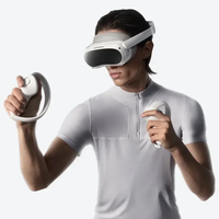 Casque VR Pico 4 tout en un avec mémoire 128G 256G Écran 4K 5.5 pouces Résolution 4320x2160 Prise en charge de la fréquence d'échantillonnage 1KHz