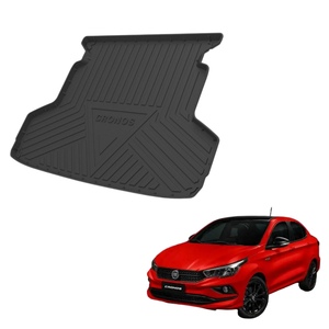 Tapetes de Auto a Medida, Revestimiento de Maletero Trasero de TPO para Fiat <span class=keywords><strong>Cronos</strong></span> 2018-2021 - Product Image 1