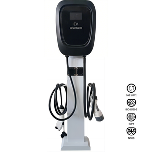 New thương mại Tầng-thường vụ chất lượng cao 17kw 2x7kW + 7kW IP55 CE chứng nhận xe sạc trạm - Product Image 4