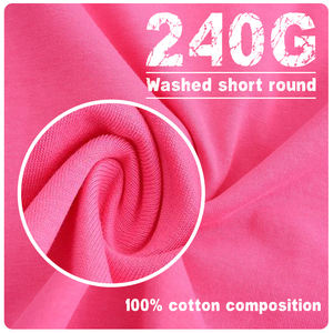 Camisetas Vintage Extra Grandes Personalizadas con Logotipo para <span class=keywords><strong>Mujer</strong></span>, Camisetas Cortas Informales de Manga Corta, Tops de Algodón Lavado al Ácido, Camisetas Grunge de Verano - Product Image 3