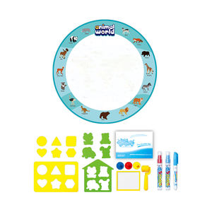 Mili แผ่นรองขยุกขยิกรูปสัตว์ขนาดใหญ่สำหรับเด็กเสื่อวาดเส้นขยุกขยิกน้ำมหัศจรรย์สำหรับวาดภาพของเล่นเด็ก - Product Image 2