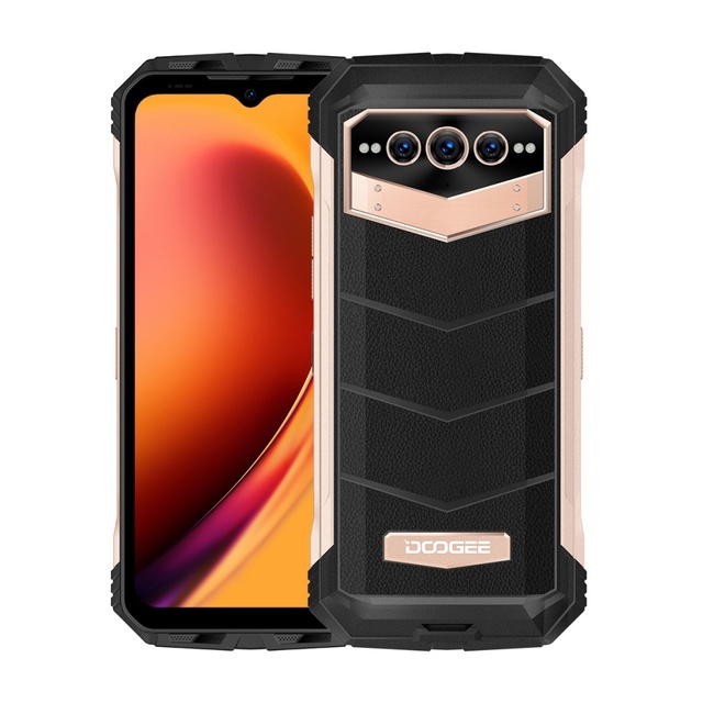 5G LTE Rugged Smartphone 16GB+512GB 6.58 Inch Android14 Dimensity 7050 Octa Core 16MP AI Camera 22000mAH English/Spanish Doogee