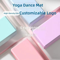 Bloc de yoga en mousse haute densité durable pour la danse, outil de soutien auxiliaire pour le fitness, la danse, le yoga en studio et l'entraînement à domicile
