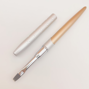 Ensemble d'art d'ongle en métal gravé d'or de luxe transfrontalier stylos à ongles à virole sertie brosses outil de luminothérapie de bricolage écologique - Product Image 6