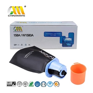 ตลับหมึก158A Chinamate 158X W1580X W1580A ตลับหมึกสำหรับถังขนาด1020 2506 MFP 1005 2606เครื่องพิมพ์เลเซอร์สีดำ - Product Image 1