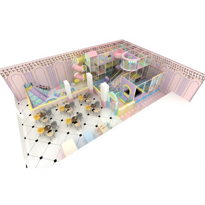 Indoor Commercial Use Plastic <b>Play</b> Center Ball Pool Soft <b>Play</b> Structures High Capacity Galvanized Steel Wooden <b>Frame</b> for Kids - Product Image 1