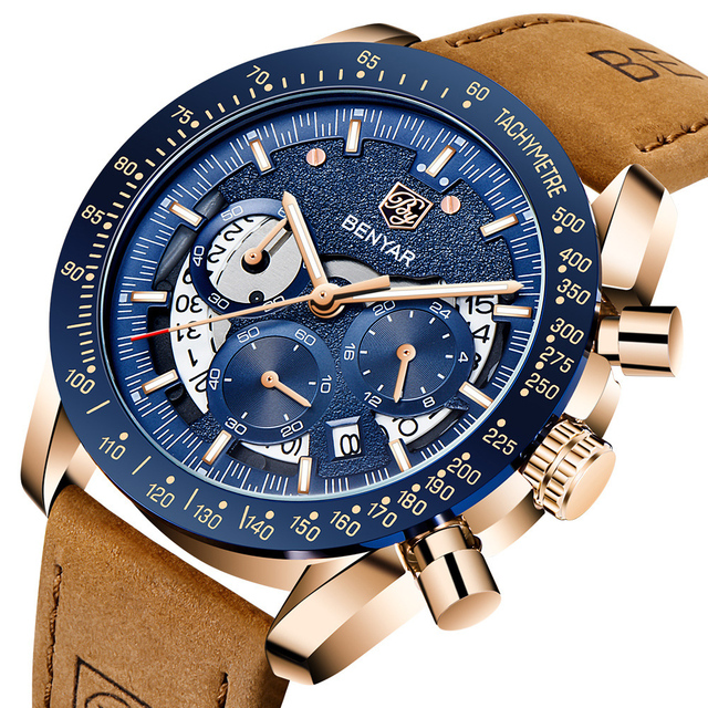 Watches Men Wrist New Design Fashion Reloj Luxury Custom Original Chronograph Waterproof Wholesale Quartz Watch for Men Uhren