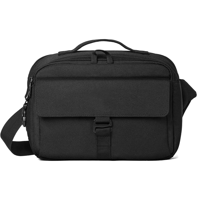 Lightweight Camera Lenses Shoulder Carry Bag Nylon Oxford Soft case Leather Canvas Crossbody for 700d Cannon Dslr gopro
