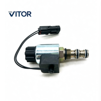 261-0998 2610998 Soupape solénoïde de moteur diesel pour pompe hydraulique 3054 3054C CP-533E Pièces de rechange pour machines de construction