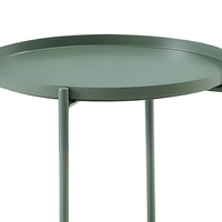 Table latérale nordique colorée, Table basse, moderne, japonaise, en métal, pour la maison, colorée