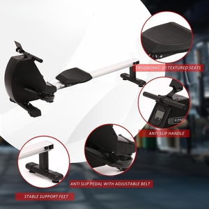 VIGFIT Rameur magnétique portable et pliable, silencieux, pour entraînement complet du corps à domicile - Product Image 5