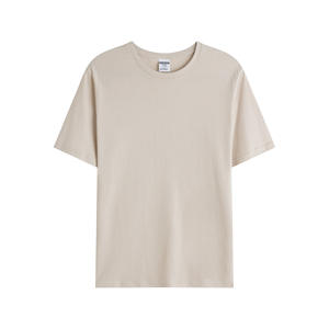 Hochwertiges leeres T-Shirt für Unisex-Rundhals ausschnitt Casual T-Shirt 190g T-Shirt aus 100% Baumwolle - Product Image 3