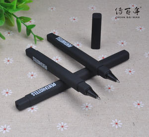 Pulpen plastik kotak hitam cetak Logo kustom OEM EN71-<span class=keywords><strong>3</strong></span> bersertifikat warna kustom promosi rapat Hotel pengiriman cepat - Product Image 6