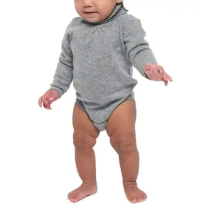 Barboteuse en coton tricoté pour bébé garçon, vêtements de printemps, automne, combinaison de nuit à pieds, impression personnalisée, unisexe, OEM, Logo, Spandex, article, heure