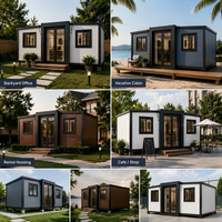 Casa Contenedor Prefabricada Moderna Expandible Personalizable de 20 pies y 40 pies |   Casa Móvil Modular con Cocina y Baño |   Oficina con Estructura de Acero