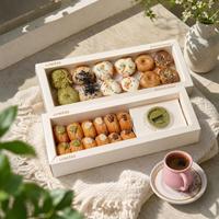Boîtes en papier pour emballage cadeau, pour biscuits, chocolats, cupcakes, gâteaux de boulangerie, desserts, pâtisseries et donuts