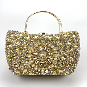 OEM luxe mode dames sac à bandoulière Bling diamant sacs à main strass pochette pour les femmes - Product Image 5