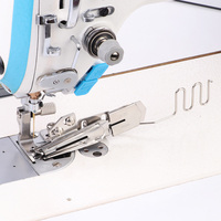 Accessoires pour machine à coudre industrielle : tireur plat, dispositif de bordure, matériel élastique tricoté, robinet réglable K, outils de pliage K10