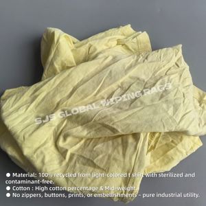 Trapos de Algodón Mixtos para Limpieza Industrial, Trapos de Algodón de Color Claro, Trapos de Algodón para Limpieza Industrial - Product Image 4