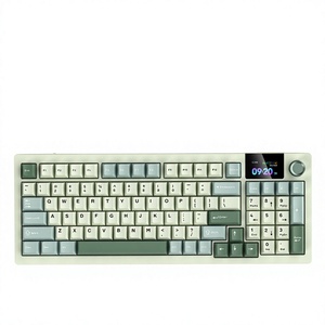 Teclado Mecánico Inalámbrico GK65 de 2.4GHz con Retroiluminación RGB, Material PBT, en Inglés, para Juegos Competitivos en Computadora y Laptop - Product Image 1