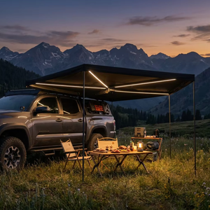 <span class=keywords><strong>Toldo</strong></span> Resistente de 270 Grados, Impermeable, PU3000mm, Tipo Foxwing, para Lateral de Coche, para <span class=keywords><strong>Camping</strong></span> y Protección Solar - Product Image 5