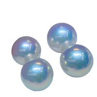 Perles d'eau douce naturelles 10-14mm Edison blanches, parfaites, rondes, à haute brillance, presque parfaites, perles en vrac, accessoires pour la fabrication de bijoux DIY