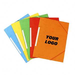 Paper <b>File</b> <b>Folder</b> Bag <b>Expanding</b> <b>File</b> <b>Folder</b> <b>Expanding</b> <b>File</b> <b>Folder</b> with Elastic Rope - Product Image 2