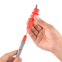 Pinces Crocodile de 6 pièces, pour pince multimètre, connecteur de câble de Test, connecteur de plomb, double testeur, pince Crocodile de sonde pour multimètre