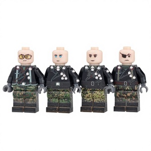 JGTH244-247 Blocs de construction UV de haute qualité pour soldat de char blindé allemand - Figurines en blocs de construction en plastique ABS à petites particules - Product Image 1