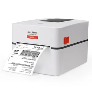 Máquina de etiquetas de envío térmico de alta velocidad SoonMark 4x6, impresora de etiquetas de paquetes térmicos directos, fabricante de etiquetas inalámbrico de escritorio