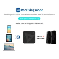 Transmitter & Receiver NFC Nirkabel Dua-dalam-Satu Baru untuk Speaker Mobil 3.5mm Aux USB/Type-C RCA