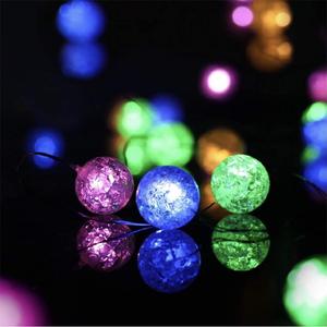 <span class=keywords><strong>2025</strong></span> Top Bán Nhà Vườn Trang Trí 1M 2M 3M Pin Hoạt Động Cổ Tích Đèn Crackle <span class=keywords><strong>Globe</strong></span> Dây Đồng Chuỗi Đèn - Product Image 4